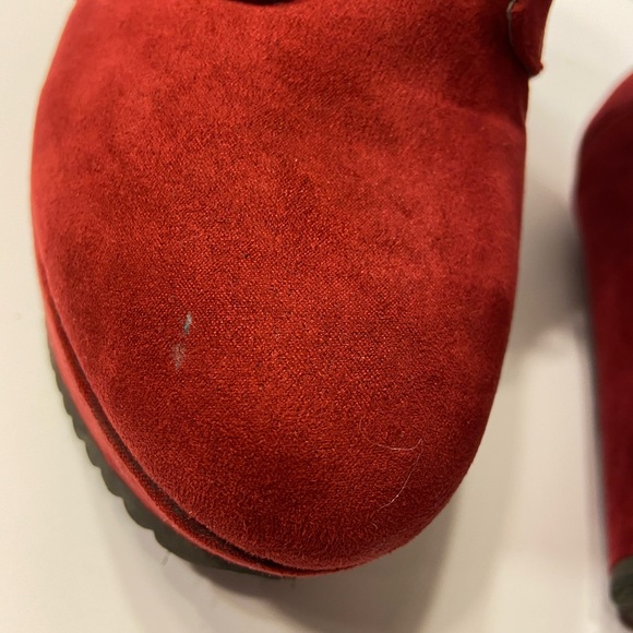 G By Guess Aleena Red Wedge Booties - Picture 6 of 9